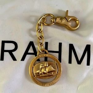 Brahmin Gold Keychain